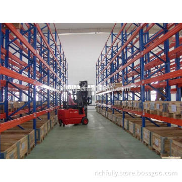 Adjustable and CE certificate Guarantee Heavy duty pallet racking in 2000kgs/layer